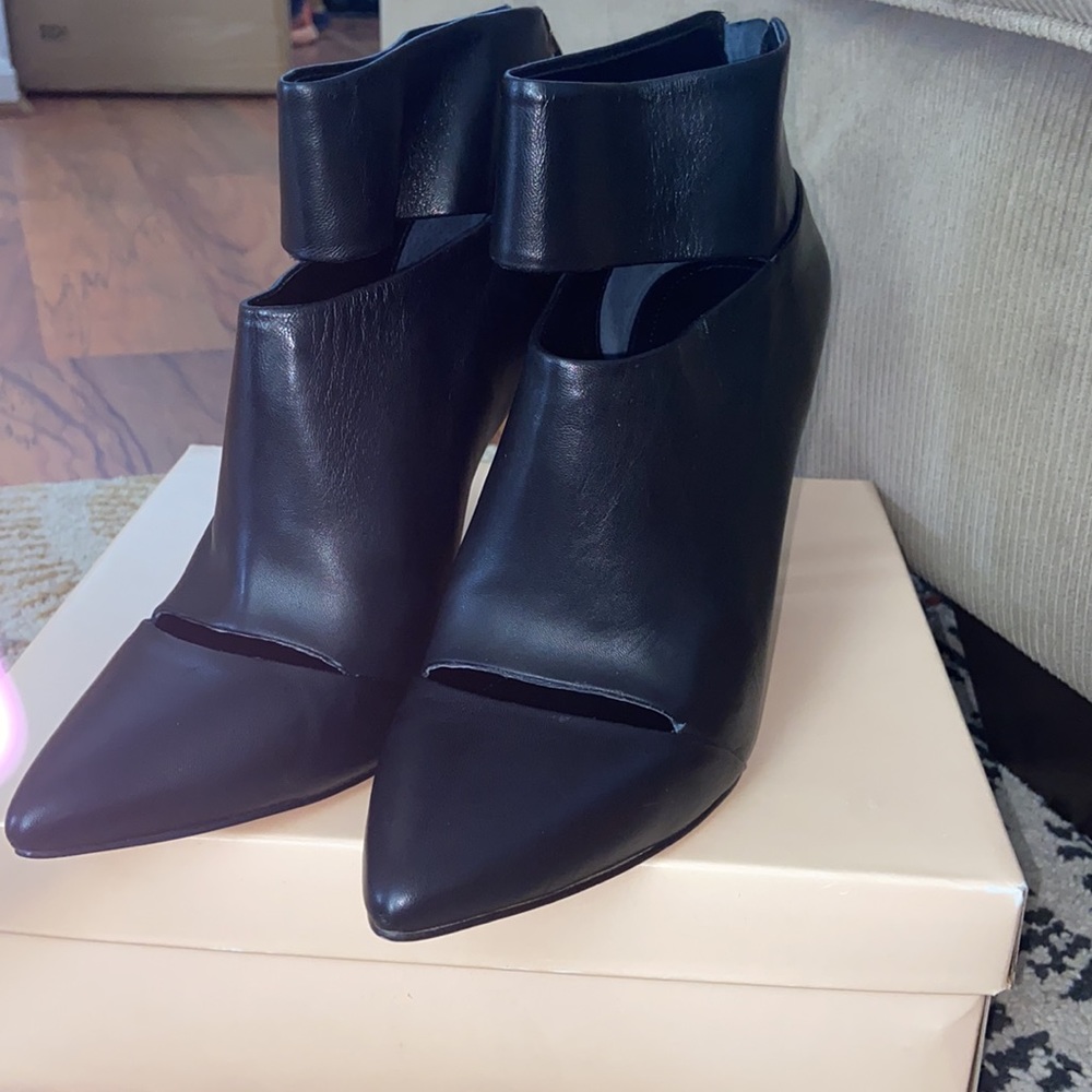 Bcbgeneration Black Heeled Booties - image 2
